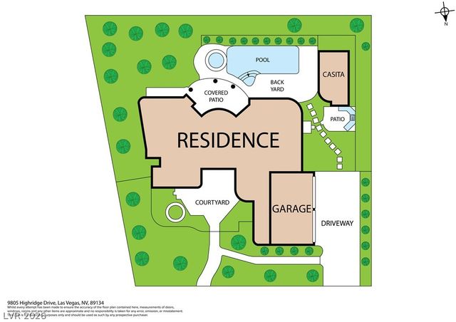 9805 Highridge Drive, Las Vegas, NV 89134