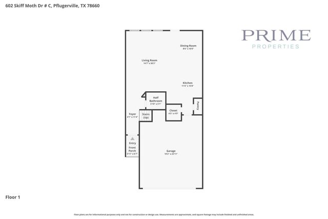 602 Skiff Moth DR C, Pflugerville, TX 78660