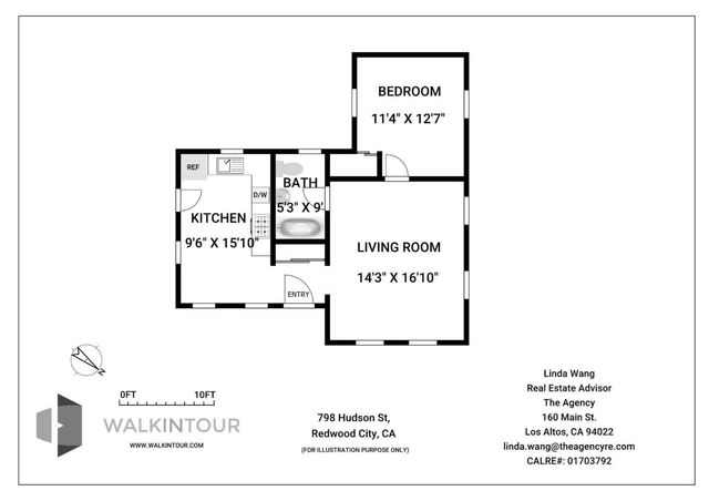 798 Hudson Street, Redwood City, CA 94061