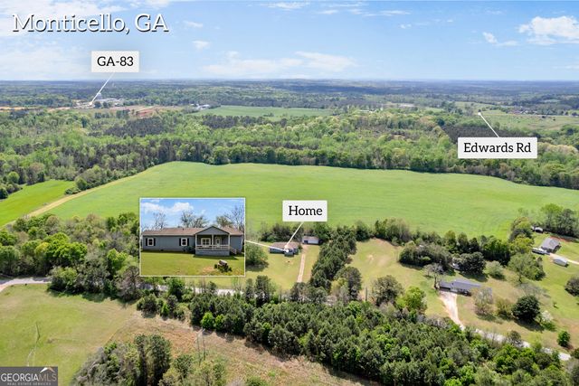 615 Brazey Road, Monticello, GA 31064