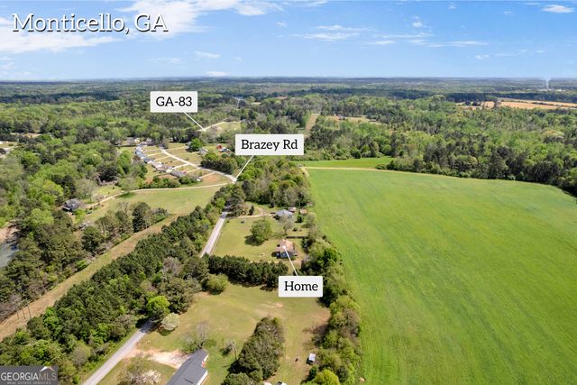 615 Brazey Road, Monticello, GA 31064