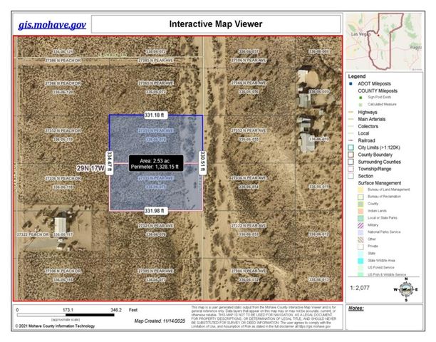 27335 N Pear Avenue, Meadview, AZ 86444