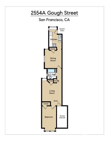 2554 Gough Street A, San Francisco, CA 94123