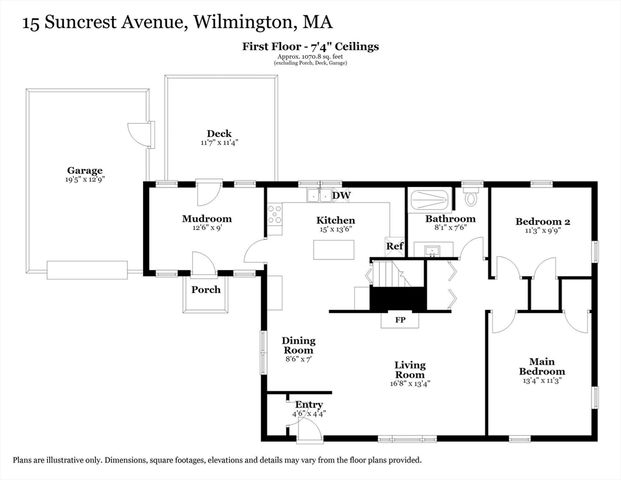15 Suncrest Ave, Wilmington, MA 01887