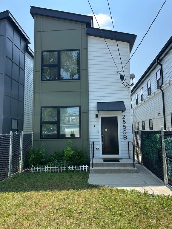 2850 W Harrison Street B, Chicago, IL 60612 — exterior