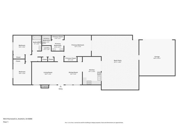 936 S Pearwood, Anaheim, CA 92806