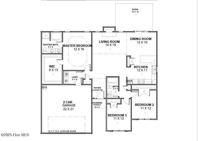 813 Calebs Creek Court, Maysville, NC 28555