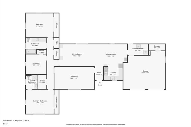 1705 Adams Street, Baytown, TX 77520