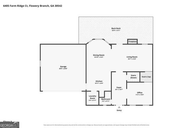 6413 Farm Ridge Court, Flowery Branch, GA 30542