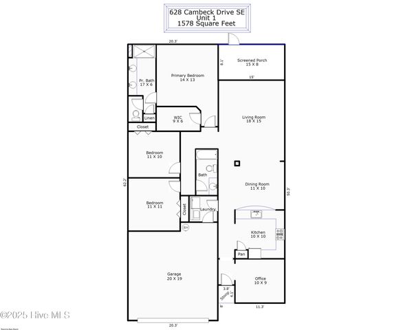 628 Cambeck Drive SE Unit 1, Leland, NC 28451