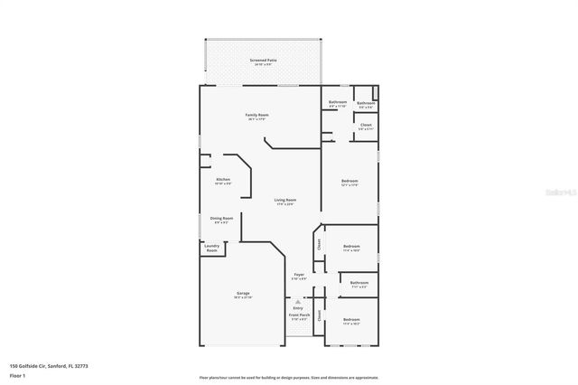 150 GOLFSIDE CIRCLE, Sanford, FL 32773