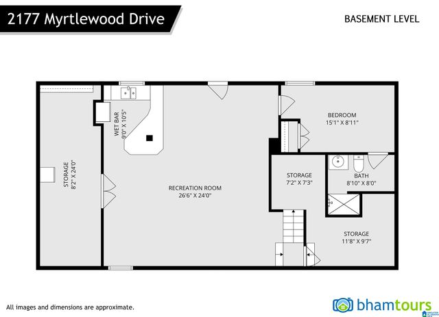 2177 MYRTLEWOOD DRIVE, Hoover, AL 35216