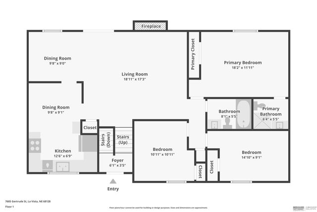 7605 Gertrude Street, La Vista, NE 68128