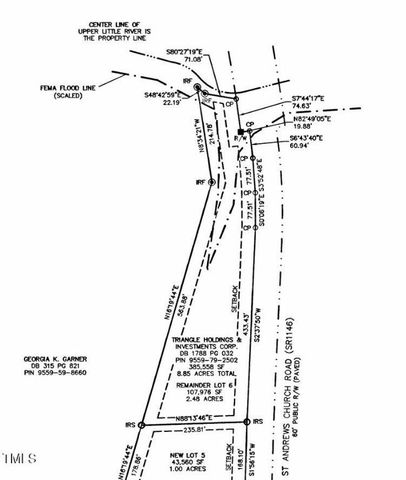 Lot 6 Saint Andrews Church Road, Sanford, NC 27332