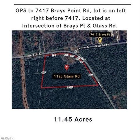 8374 Lot D Rolfe HWY, Dendron, VA 23839