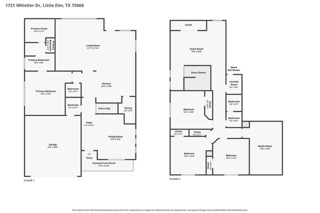 1721 Whistler Drive, Little Elm, TX 75068