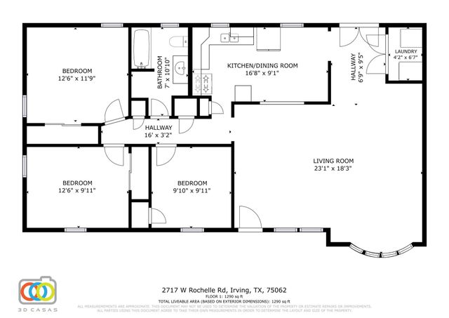 2717 W Rochelle Road, Irving, TX 75062