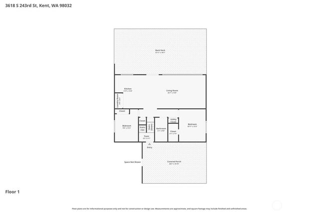 3618 S 243rd Street, Kent, WA 98032