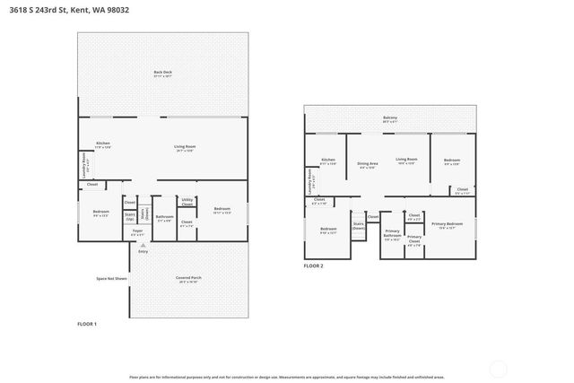 3618 S 243rd Street, Kent, WA 98032