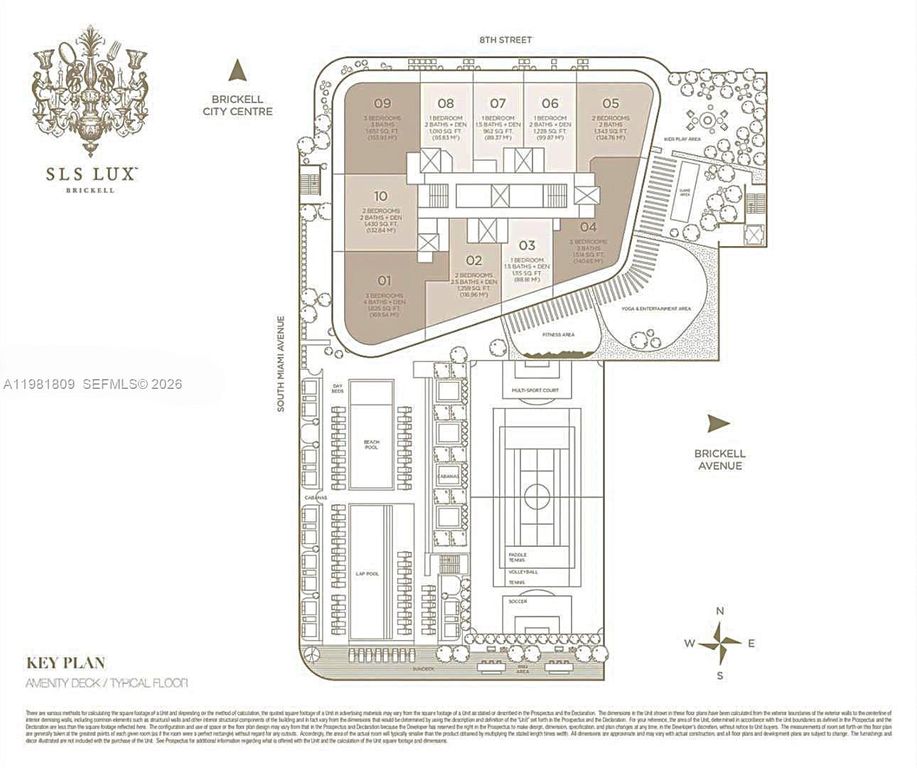 Image 27 of property listing at 801 S Miami Ave 1203, Miami, FL 33130