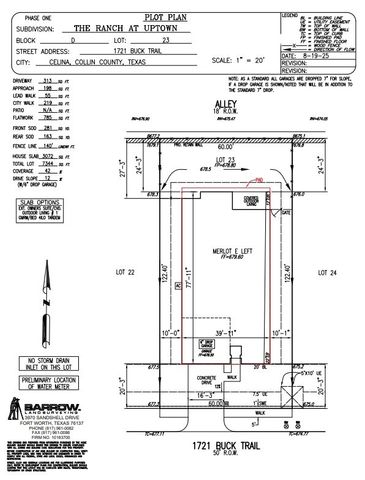 1721 Buck Trail, Celina, TX 75009