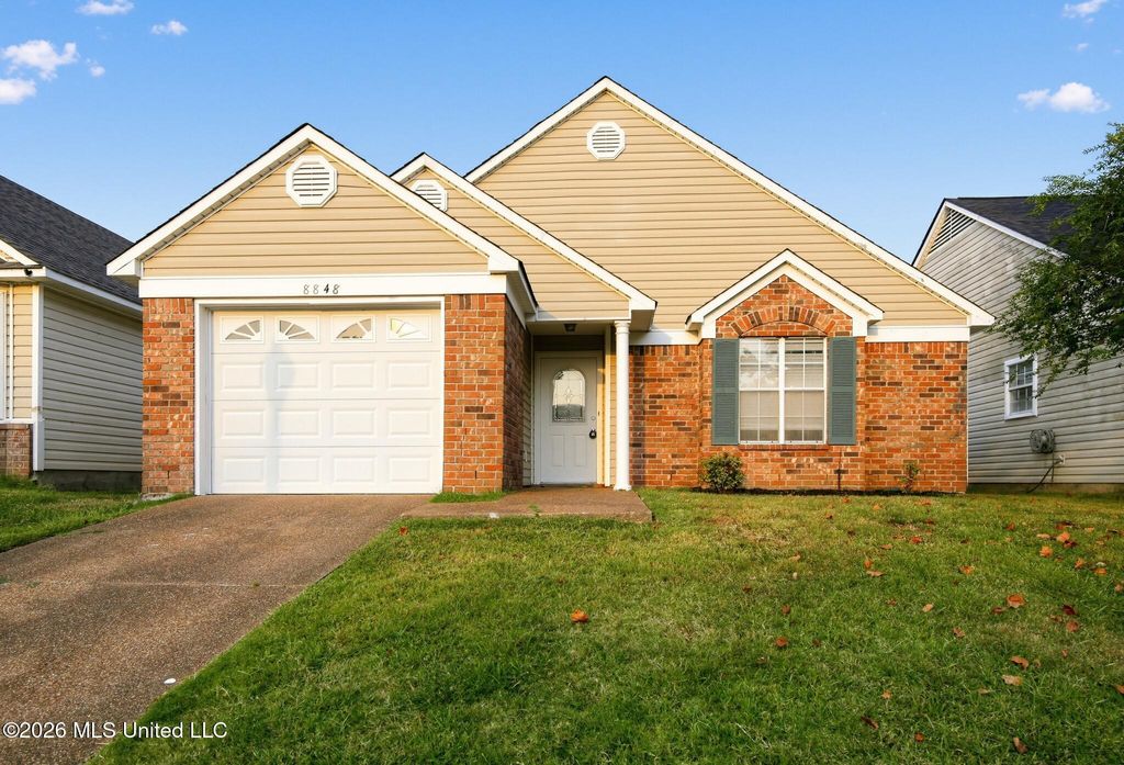 8848 Cat Tail Cove, Southaven, MS 38671 — exterior