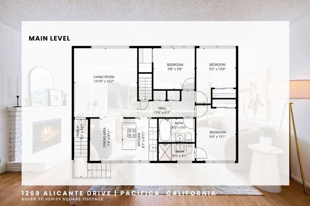 1269 Alicante Drive, Pacifica, CA 94044