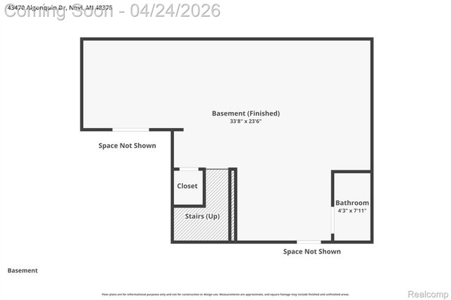 43470 Algonquin Drive, Novi, MI 48375