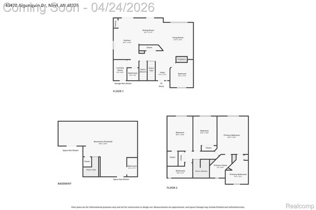 43470 Algonquin Drive, Novi, MI 48375
