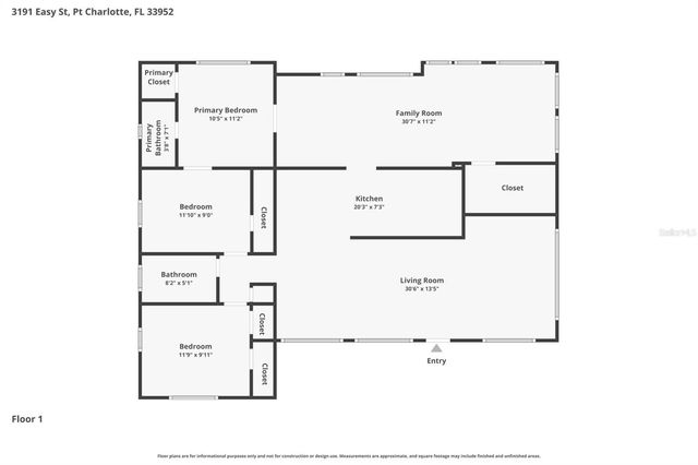 3191 EASY STREET, Port Charlotte, FL 33952