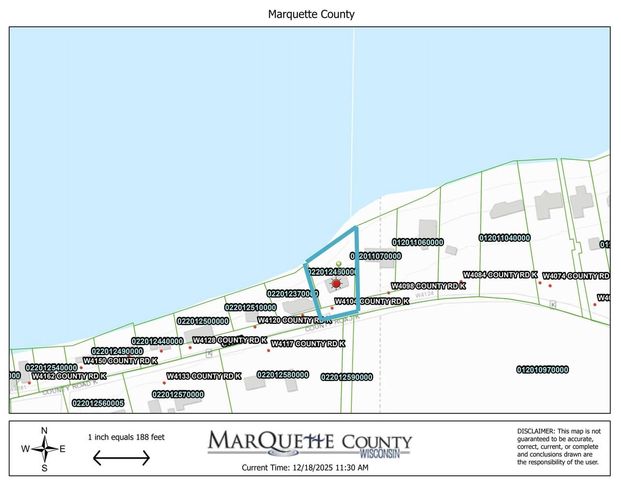 W4104 COUNTY ROAD K, Montello, WI 53949