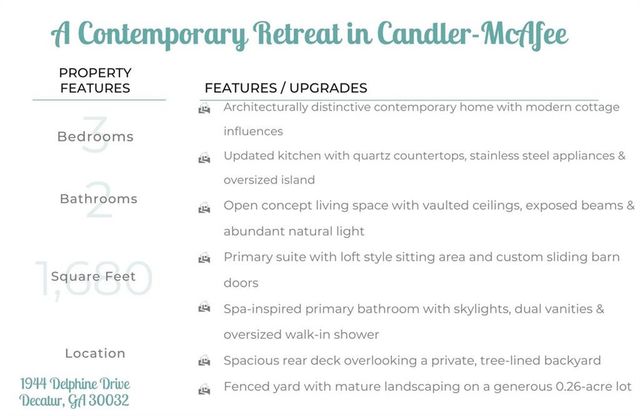 1944 Delphine Drive, Decatur, GA 30032