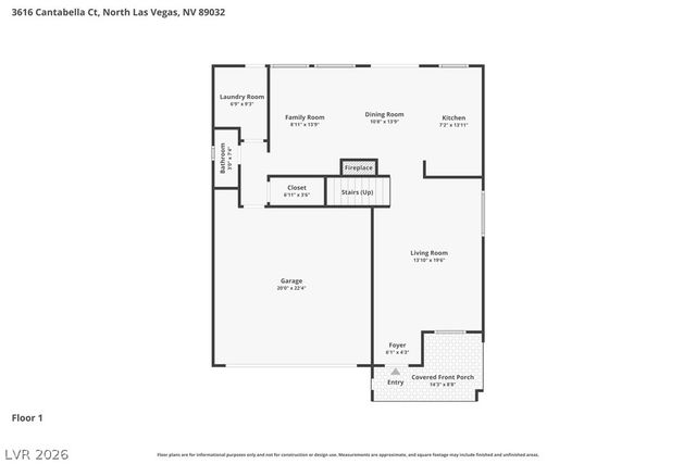 3616 Cantabella Court, North Las Vegas, NV 89032