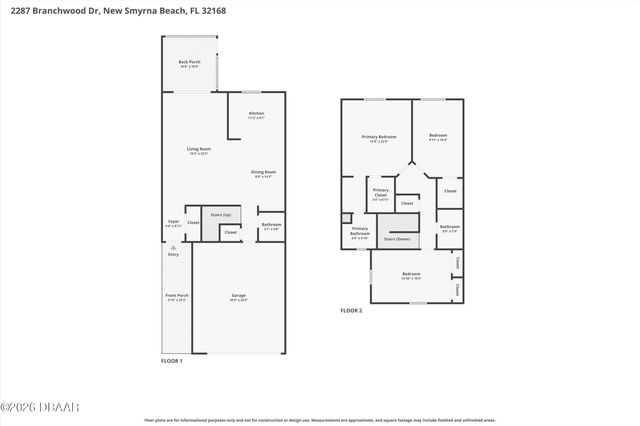 2287 Branchwood Drive, New Smyrna Beach, FL 32168