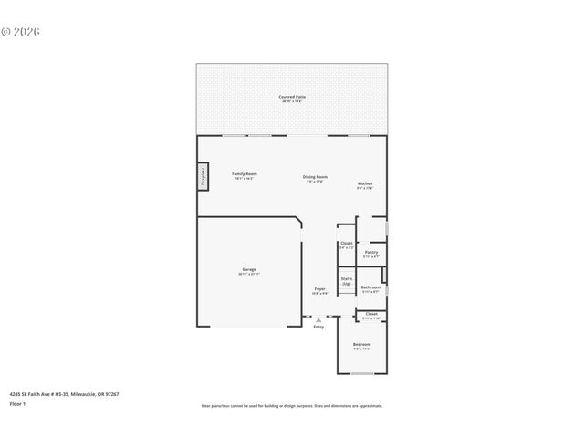 4245 Se FAITH Ave, Milwaukie, OR 97267