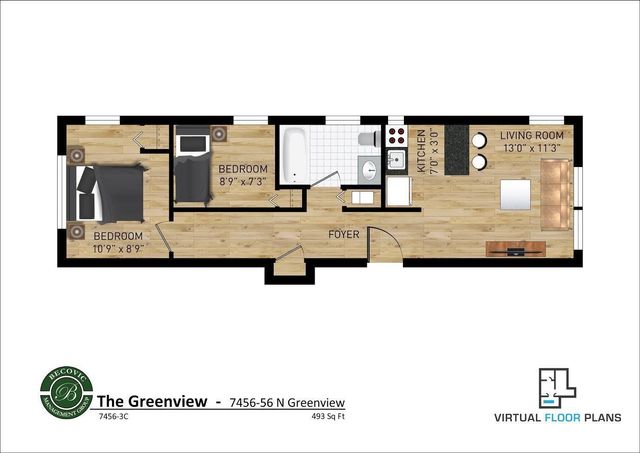 7456 N Greenview Avenue 3C, Chicago, IL 60626