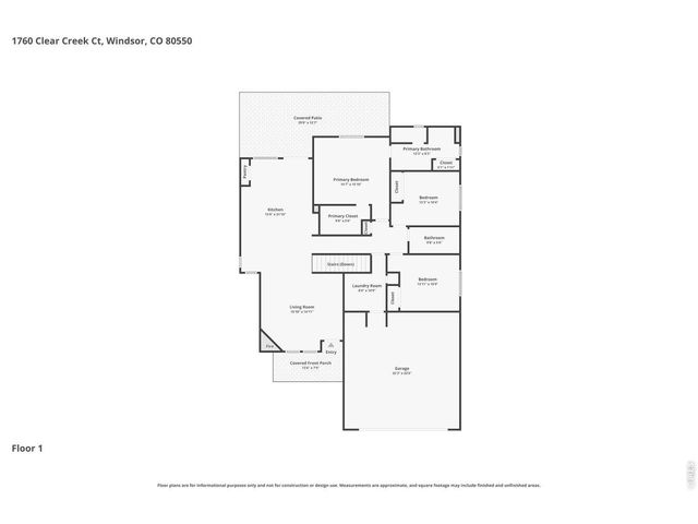 1760 Clear Creek Ct, Windsor, CO 80550