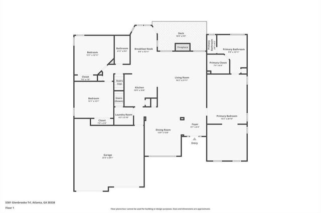 5381 Glenbrooke Trail, Dunwoody, GA 30338