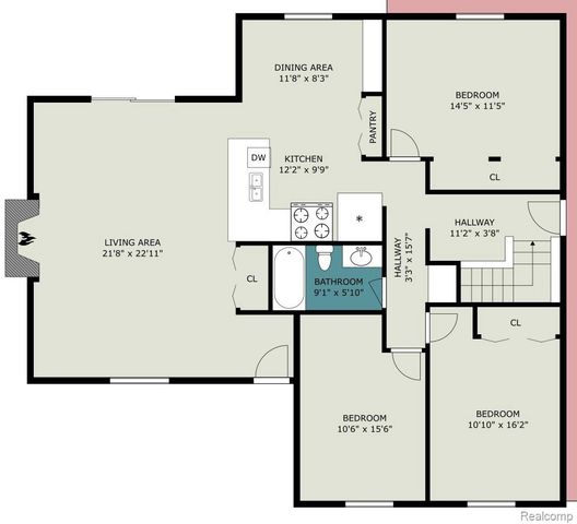 25936 Rose Street, Chesterfield Township, MI 48051