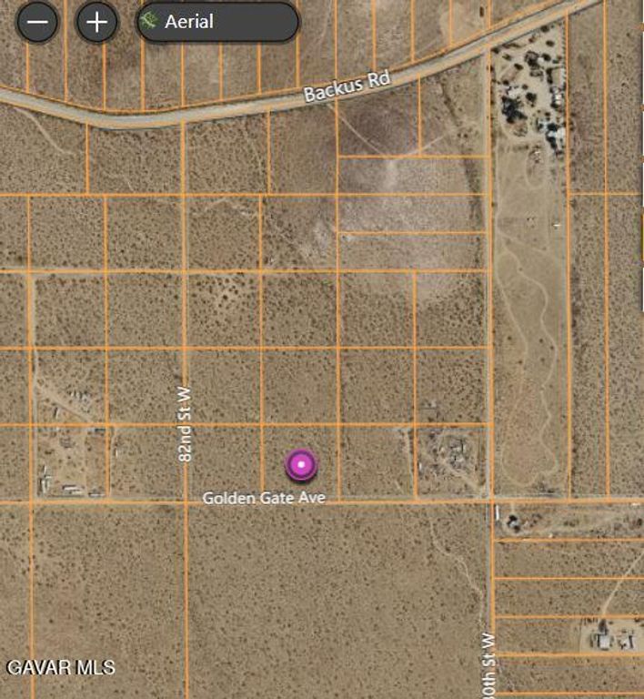 W 82nd & Backus Road Street, Rosamond, CA 93560
