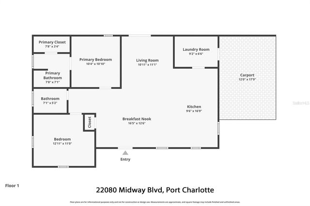 22080 MIDWAY BOULEVARD, Port Charlotte, FL 33952