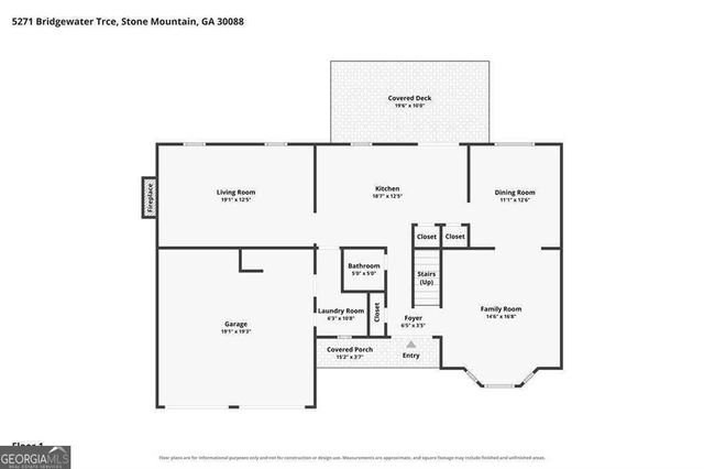 5271 Bridgewater Trace, Stone Mountain, GA 30088