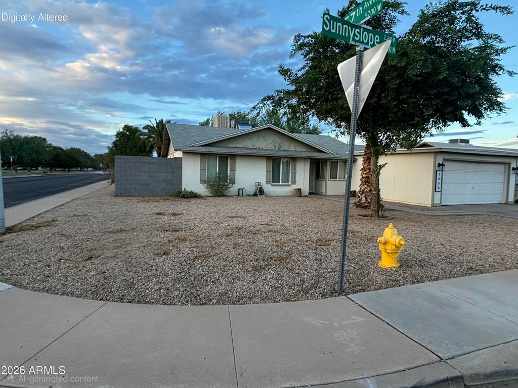 5650 W SUNNYSLOPE Lane, Glendale, AZ 85302 — exterior