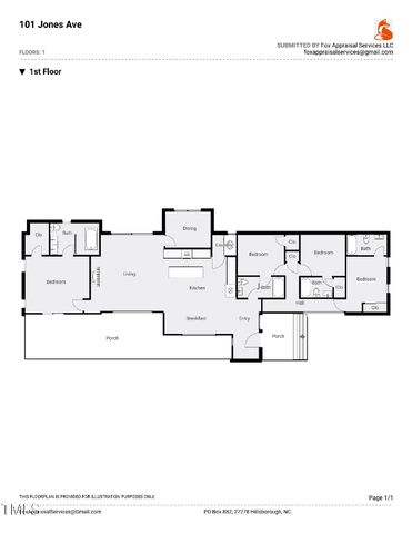 101 Jones Avenue, Hillsborough, NC 27278