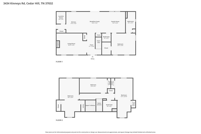 3434 Kinneys Rd, Cedar Hill, TN 37032