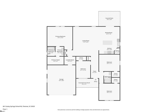 461 Cooley Springs School Road, Chesnee, SC 29323