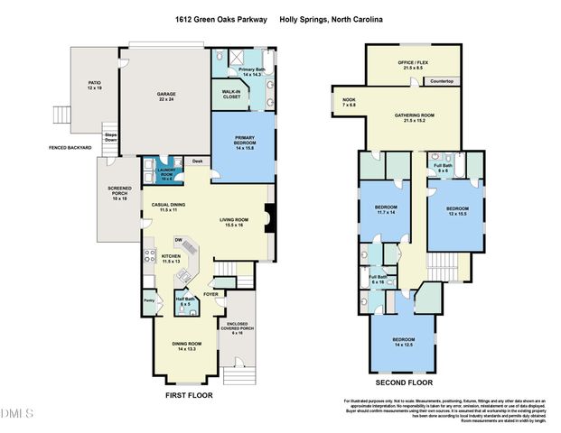 1612 Green Oaks Parkway, Holly Springs, NC 27540