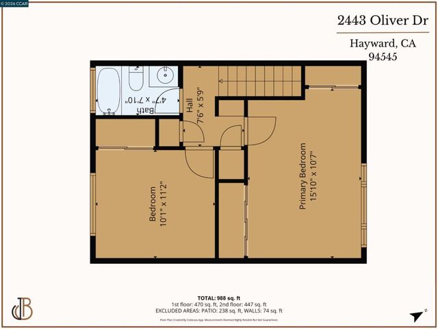 2443 Oliver Dr, Hayward, CA 94545