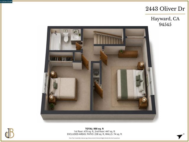 2443 Oliver Dr, Hayward, CA 94545