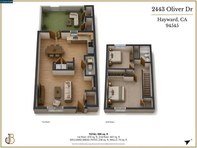 2443 Oliver Dr, Hayward, CA 94545